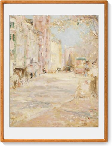 Axeman 18x24 Frame, Solid Walnut Wood Frame with Tempered Glass, Rounded Corner 18 x 24 Poster Frame with Mat for 16x20, Horizontal & Vertical Wall Display, Hanging Hardware Included in Saudi Arabia