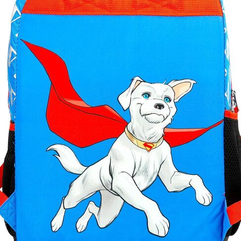 Superman Backpack for Boys - Bundle with 16" Justice League Superhero Backpack with Water Bottle, Stickers, More | Superman Backpack Set for Kids, Boys in Saudi Arabia