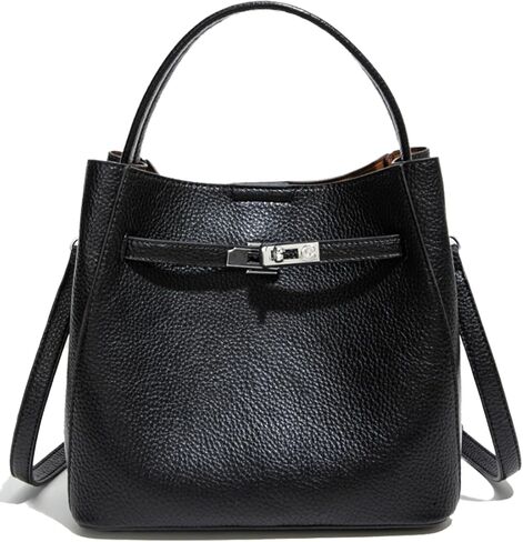 Micmores Crossbody Bag for Women, Pebbled Vegan Leather Bucket Handbag with Pouch, Versatile Shoulder Purse in Saudi Arabia