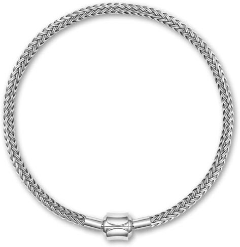 GNOCE Basic Charm Bracelet W/2PC Stoppers Gift for Tween Women Valentine in Kuwait