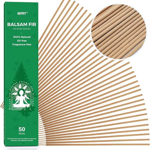 Myrrh Incense Sticks (50 Sticks), 100% Natural sustainably harvested Myrrh Resin, Suitable for Yoga, Meditation, Relaxation, and Spiritual Purification in Saudi Arabia