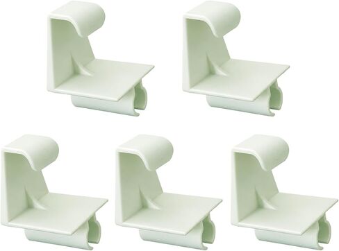 5-Pack HV Shutter Holdback Clips, Hurricane Storm for Accordion Shutters Hardware Window Locking Clip, Accordion Hurricane Window Clips for 1/2" Accordion Shutter Track in Saudi Arabia
