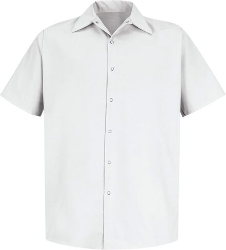 Red Kap Mens Specialized Pocketless Work ShirtShirt in Kuwait