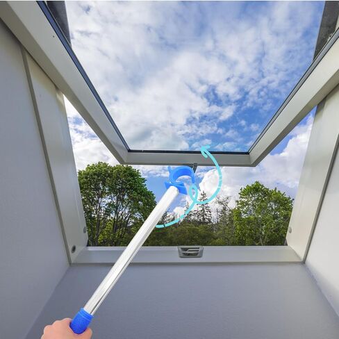 DECHOUS Window Opening Pole, 19 Inch Long High Windows Opener Rod for Easy Operation in Living Room, Kitchen, School in Saudi Arabia