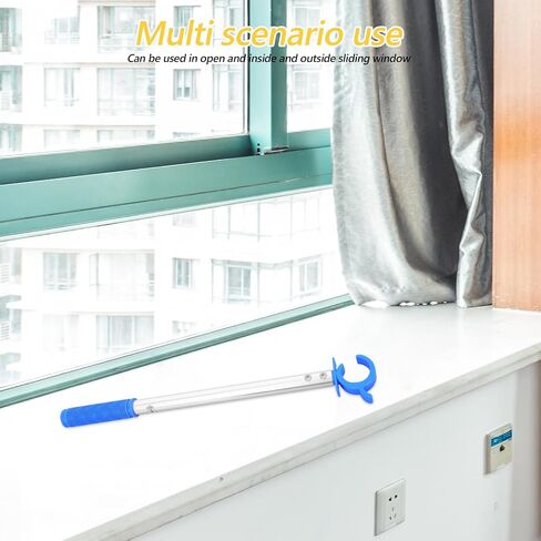 DECHOUS Window Opening Pole, 19 Inch Long High Windows Opener Rod for Easy Operation in Living Room, Kitchen, School in Saudi Arabia