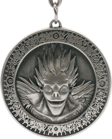 ABYSTYLE - DEATH NOTE 3D Medal Key Ring, silver, Dimensions : H. 4,4 cm x L. 4,5 cm in Kuwait
