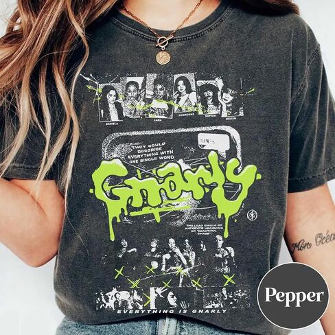 KATSEYE Vintage Graphic Shirt Comfort Colors Tee Pop Culture Music Fan T Shirt Retro Band Style Streetwear Soft Garment Dyed Cotton Unisex Casual Shirt Multi in Saudi Arabia