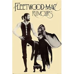 Fleetwood Mac - Music Poster (Rumours - Album Cover) (Size: 24" x 36") in Saudi Arabia