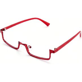 Anime Cosplay glasses Small Rectangle Y2K Glasses Convention Photography Prop LARP Anime Inspired Glasses Daily Wear in Saudi Arabia