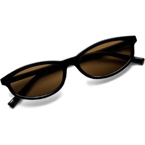 Appassal Retro Oval Cat Eye Sunglasses for Women Small 90s Trendy Narrow Slim Shades AP3732Y in Kuwait