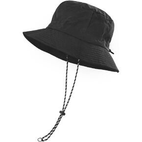 JGNGOUL Men Outdoor Fishing Hat Quick Dry Packable UV Protection Women Bucket Sun Hat with Chin Strap for Hiking, Beach in Kuwait