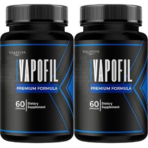Vapofil Capsules - Official Vapofil Pills Advanced Premium Supplement Support - Maximum Strength, All Natural Vapofil Vitamin for Overall Health & Wellness Reviews, 120 Capsules for 2 Months in Saudi Arabia