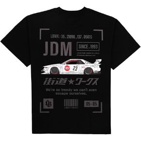 Liberty Walk LBWK Skyline R32 JDM Graphic T-Shirt Black Car Enthusiast Tuner Streetwear Japanese Tuning Car Culture Gift in Saudi Arabia