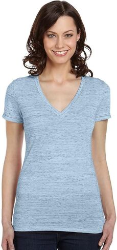 Bella+Canvas Ladies Heather Ringer Tee in Saudi Arabia