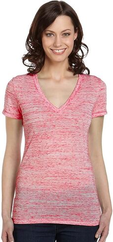 Bella+Canvas Ladies Heather Ringer Tee in Saudi Arabia