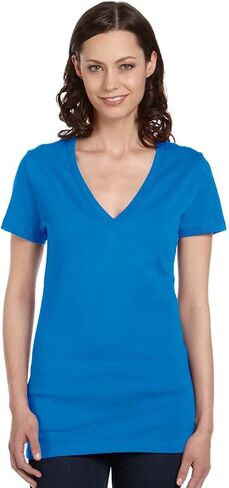 Bella+Canvas Ladies Heather Ringer Tee in Saudi Arabia