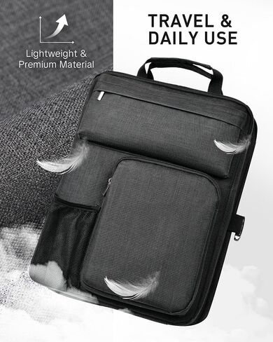 BS-VOG Over Luggage Organizer for Carry On Bag with Cup Holder, Travel Organizer for Suitcase, Adjustable Straps Suitcase Bag, Carry On Storage for Laptop, Fits 20-28 Inch Luggage in Saudi Arabia