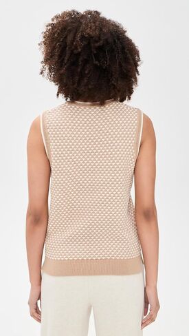 قميص Varley النسائي Jenson Fair Isle بدون أكمام in Kuwait