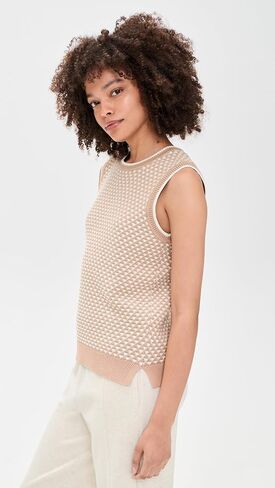 قميص Varley النسائي Jenson Fair Isle بدون أكمام in Kuwait