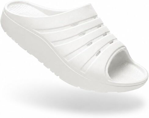 Oka Unisex Recovery Slides | Arch Support Cushioned Sandal | Lightweight Sustainable | Made in the USA in Saudi Arabia
