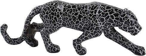Cheetah Statue, Home Decor, Leopard Decor, Funny Desk Decor, Figurines, Resin Material, Extremely Unique Gifts, Suitable for Indoor and Outdoor Use in Saudi Arabia