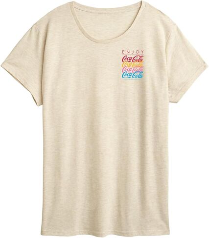 Coca-Cola - Enjoy Coca Cola - Ladies Short Sleeve Graphic T-Shirt in Kuwait