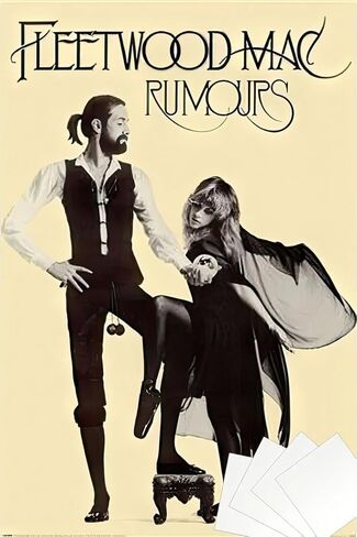 Fleetwood Mac - Music Poster (Rumours - Album Cover) (Size: 24" x 36") in Saudi Arabia