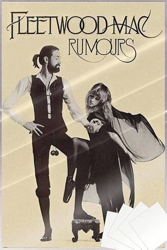 Fleetwood Mac - Music Poster (Rumours - Album Cover) (Size: 24" x 36") in Saudi Arabia