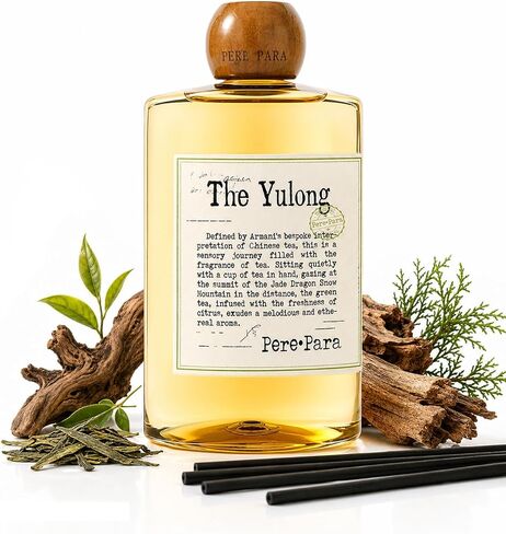 Luxury Hotel Scent Reed Diffuser Rifill 400ml (13.53oz) with 6 Reed Sticks | English Pear & Freesia Scent | Home, Bathroom & Office Decor | Long-Lasting Room Freshener | Premium Gift Set in Saudi Arabia