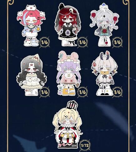 maidimiao Missy Cute Girl Crow Paradise Series Blind Box Figures 1PC Figurine Ornament in Kuwait