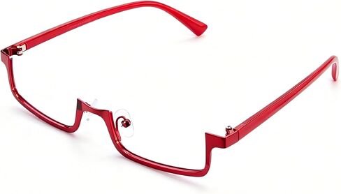 Anime Cosplay glasses Small Rectangle Y2K Glasses Convention Photography Prop LARP Anime Inspired Glasses Daily Wear in Saudi Arabia