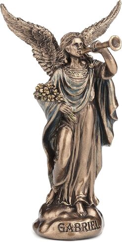 تصميم Veronese 4 مجموعة The Seven Archangel من البوليستون مطلية يدويًا بلمسة نهائية برونزية قابلة للتجميع لديكور المنزل in Kuwait