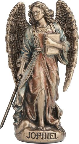 تصميم Veronese 4 مجموعة The Seven Archangel من البوليستون مطلية يدويًا بلمسة نهائية برونزية قابلة للتجميع لديكور المنزل in Kuwait