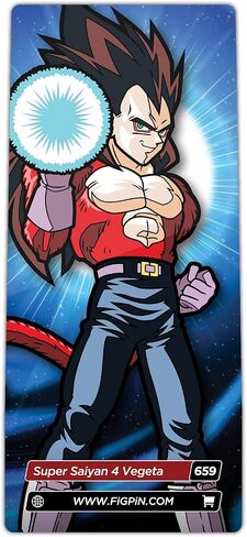 FiGPiN Dragon Ball GT Super Saiyan 4 Vegeta Classic Enamel Pin in Kuwait