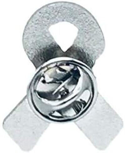 1 Orange Awareness Enamel Ribbon Pin With Metal Clasp Pin - Show Your Support For ADD, COPD, Gun Violence, Kidney Cancer, Leukemia, Multiple Sclerosis, RSD/CRPS, Self-Injury Etc in Kuwait