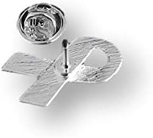 1 Orange Awareness Enamel Ribbon Pin With Metal Clasp Pin - Show Your Support For ADD, COPD, Gun Violence, Kidney Cancer, Leukemia, Multiple Sclerosis, RSD/CRPS, Self-Injury Etc in Kuwait