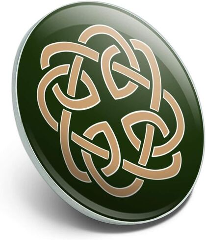 Celtic Knot Love Eternity Metal 1.1" Tie Tack Hat Lapel Pin Pinback in Kuwait