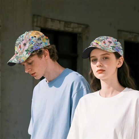 Amasnay Newspaper Baseball Cap for Men Women Snapback Golf Dad Hat Adjustable Size for Running Workouts Outdoor Activities in Saudi Arabia