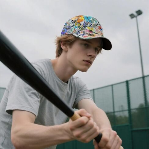 Amasnay Newspaper Baseball Cap for Men Women Snapback Golf Dad Hat Adjustable Size for Running Workouts Outdoor Activities in Saudi Arabia