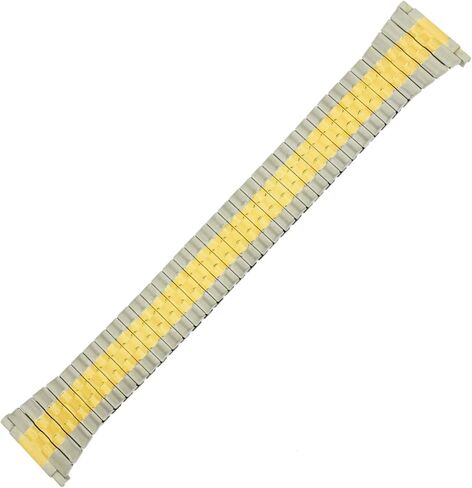 Tech Swiss 16mm-20mm Watch Band Expansion Metal Stretch Two-Tone in Saudi Arabia