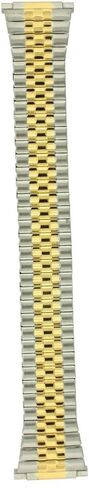Tech Swiss 16mm-20mm Watch Band Expansion Metal Stretch Two-Tone in Saudi Arabia