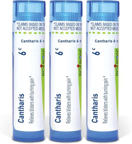 دواء بويرون كانثاريس 200 سي كيه للمعالجة المثلية للبثور المصاحبة بألم حارق - حزمة من 3 (240 حبة) in Kuwait