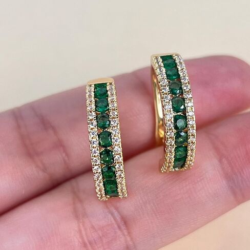 Elegant Women's U-Shaped Earrings, Stylish Jewelry for Banquet Party, Gift in Kuwait