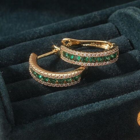 Elegant Women's U-Shaped Earrings, Stylish Jewelry for Banquet Party, Gift in Kuwait