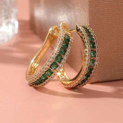 Elegant Women's U-Shaped Earrings, Stylish Jewelry for Banquet Party, Gift in Kuwait