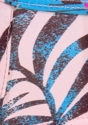 LASCANA Women's Floral Palm Print Push Up Bikini Top in Kuwait
