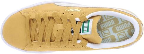 حذاء رياضي نسائي من PUMA مصنوع من الجلد السويدي الكلاسيكي Xxi بأربطة كاجوال in Kuwait