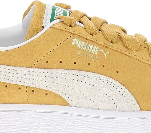 حذاء رياضي نسائي من PUMA مصنوع من الجلد السويدي الكلاسيكي Xxi بأربطة كاجوال in Kuwait