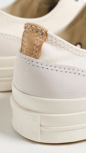 Converse Unisex Chuck 70 Canvas & Suede Sneakers, Egret/Hay Day, 8.5 US Women/6.5 US Men in Saudi Arabia
