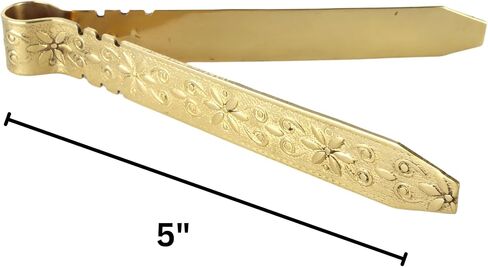 Needzo Brass Incense Burner Tongs, Durable Catholic Ritual Tool, Church Supplies, 5 Inches in Kuwait